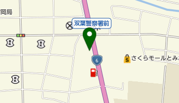 双葉工業株式会社の地図画像