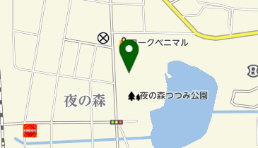 ビデオ・CDレンタル創夢館夜の森店の地図画像