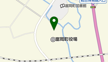 富岡町役場の地図画像