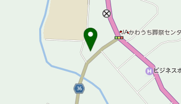 川内自動車整備工場の地図画像