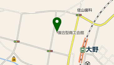 大熊町商店振興協同組合の地図画像