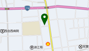 そろばん塾速算錬成館の地図画像