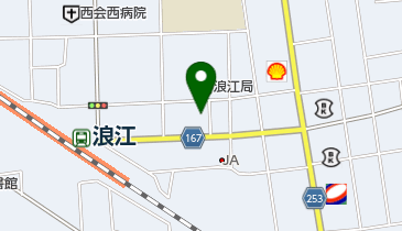 青田クリーニングの地図画像