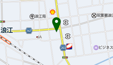 居酒屋サンゴの地図画像