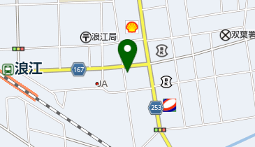 高田美容室の地図画像