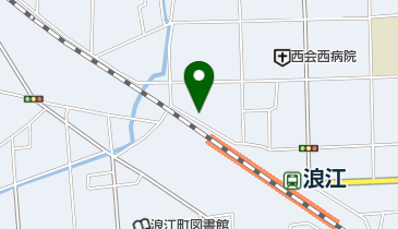 髪鉄バーバーの地図画像