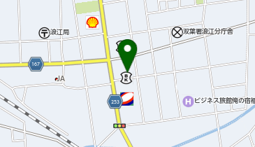 ホテルニューことぶきの地図画像