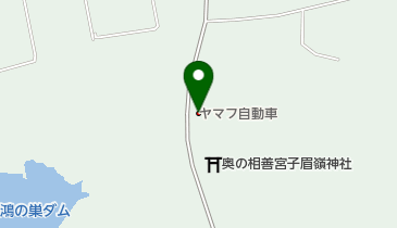ヤマフ自動車の地図画像