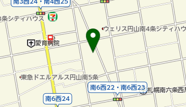 メイクアップハンズの地図画像