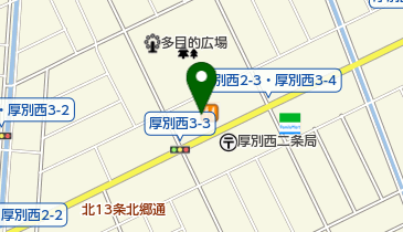 美容室Honeyの地図画像