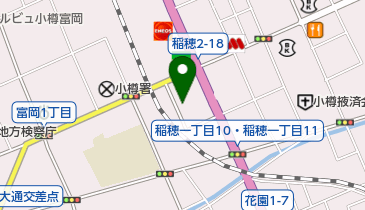 田中理容所の地図画像