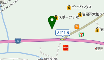 ベルコ岩見沢婚礼部の地図画像
