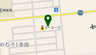 ますやパンめむろ窯の地図画像