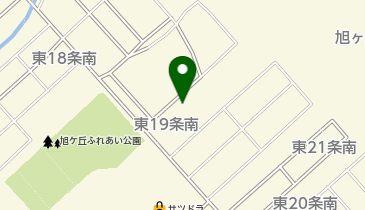 愛の家グループホームなかしべつの地図画像