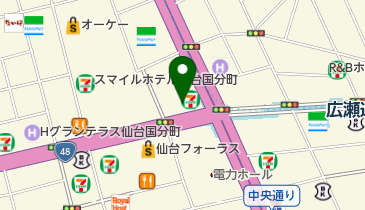 仙台市役所 市民局・協働まちづくり推進部 市民活動サポートセンターの地図画像