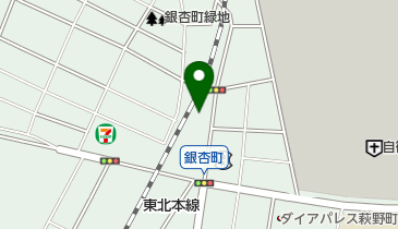 青葉精肉店の地図画像