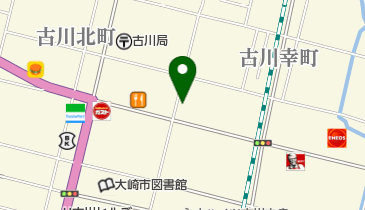 株式会社西巻 幸町店の地図画像