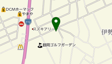 おしゃれの店こすもすの地図画像