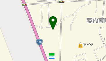 アミューズパーク会津の地図画像