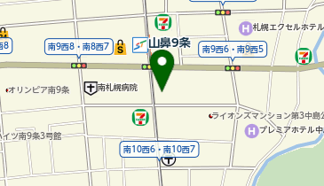株式会社南九条薬局の地図画像