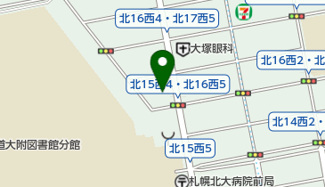 札幌施設工業株式会社の地図画像