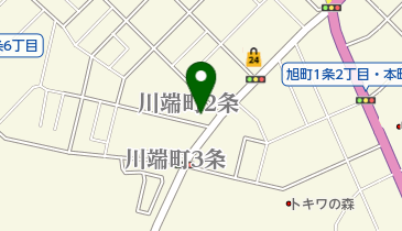 旭川パーレックの地図画像