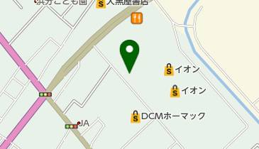 ぱれっと上磯店の地図画像