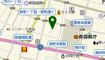 水曜日の朝の地図画像
