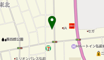 花の店おっぽ長尾花店の地図画像