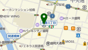 アイジー工業株式会社盛岡営業所の地図画像