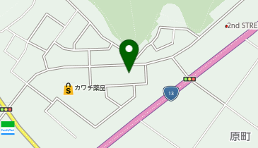 うさちゃんクリーニング天童工場の地図画像