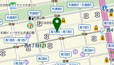 総合資格学院札幌校の地図画像