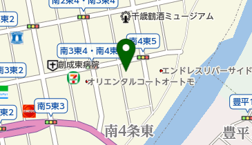 株式会社モーニングの地図画像