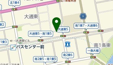フラワーエストの地図画像