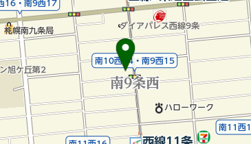 ドッグステーション中央店の地図画像