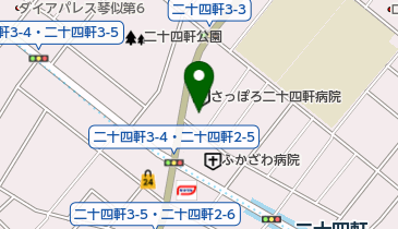 ヘアーサロンベアーズ・1の地図画像