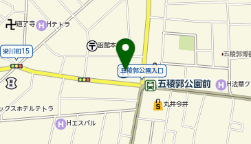 北海道建物株式会社函館支店の地図画像