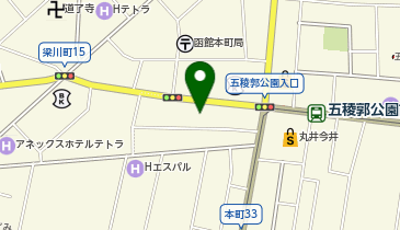 H.I.S.函館五稜郭営業所の地図画像