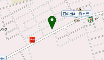 ヘアーサロン一主美の地図画像