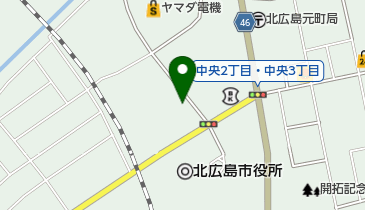 ぴーぷるあおき北広島店の地図画像