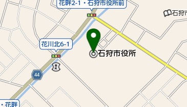 株式会社えりすいしかりネットテレビの地図画像