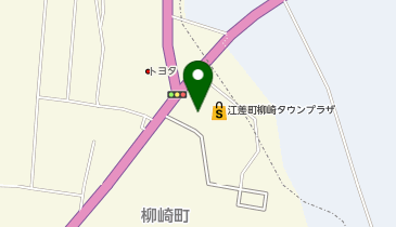 メガネのプリンス江差店の地図画像
