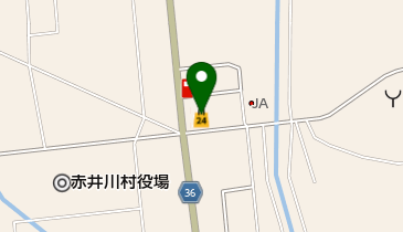 新おたる農協赤井川事業所赤井川給油所の地図画像