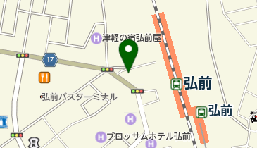 ビアイジ株式会社弘前支店の地図画像