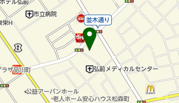 ヘアーマニッシュの地図画像