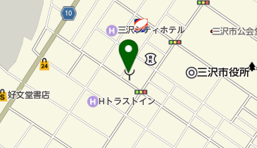 三沢市消防団 第十分団の地図画像