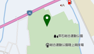 財団法人雫石町体育協会の地図画像