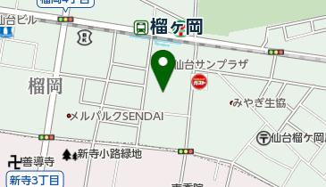 東北こども福祉専門学院仙台サンプラザ校の地図画像