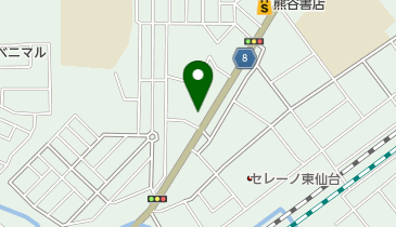 はんだ整骨院の地図画像