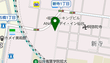 仙台キリスト集会所の地図画像